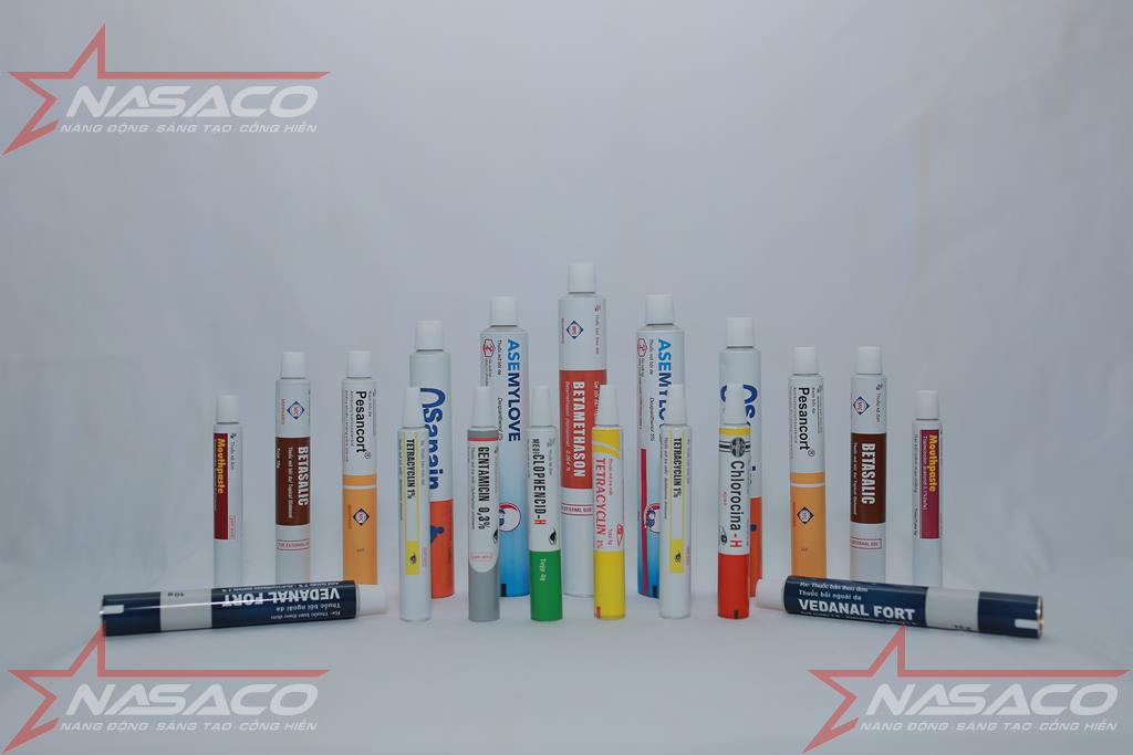 NASACO sản xuất bao bì tuýp nhôm cho công ty cổ phần Dược phẩm Quảng Bình
